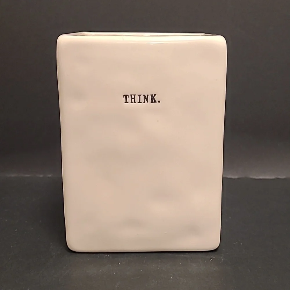 Rae Dunn Think Desk Caddy / Planter